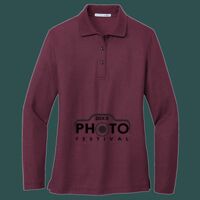 Women's Silk Touch Long Sleeve Polo Thumbnail
