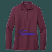 Women's Silk Touch Long Sleeve Polo Thumbnail
