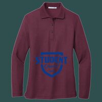 Women's Silk Touch Long Sleeve Polo Thumbnail