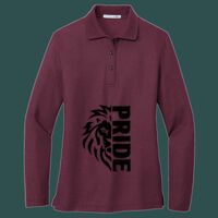 Women's Silk Touch Long Sleeve Polo Thumbnail