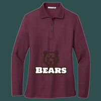 Women's Silk Touch Long Sleeve Polo Thumbnail