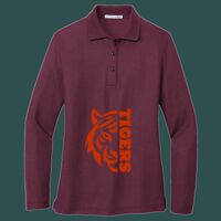 Women's Silk Touch Long Sleeve Polo Thumbnail