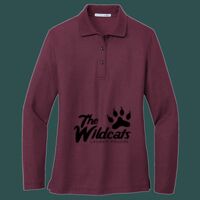 Women's Silk Touch Long Sleeve Polo Thumbnail