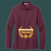 Women's Silk Touch Long Sleeve Polo Thumbnail