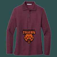 Women's Silk Touch Long Sleeve Polo Thumbnail