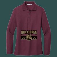 Women's Silk Touch Long Sleeve Polo Thumbnail