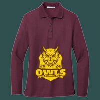 Women's Silk Touch Long Sleeve Polo Thumbnail