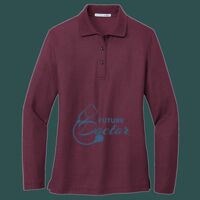 Women's Silk Touch Long Sleeve Polo Thumbnail