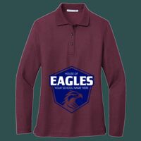 Women's Silk Touch Long Sleeve Polo Thumbnail