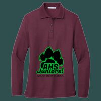 Women's Silk Touch Long Sleeve Polo Thumbnail