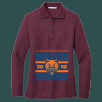 Women's Silk Touch Long Sleeve Polo Thumbnail