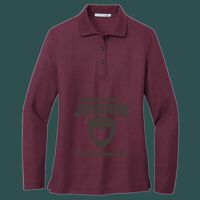 Women's Silk Touch Long Sleeve Polo Thumbnail
