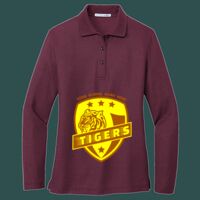 Women's Silk Touch Long Sleeve Polo Thumbnail