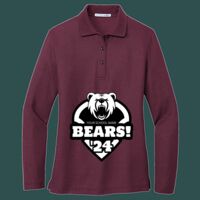 Women's Silk Touch Long Sleeve Polo Thumbnail