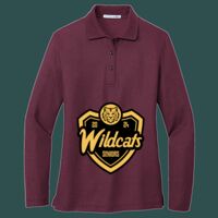 Women's Silk Touch Long Sleeve Polo Thumbnail