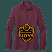 Women's Silk Touch Long Sleeve Polo Thumbnail