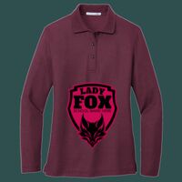 Women's Silk Touch Long Sleeve Polo Thumbnail