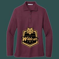 Women's Silk Touch Long Sleeve Polo Thumbnail