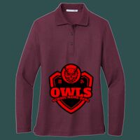 Women's Silk Touch Long Sleeve Polo Thumbnail