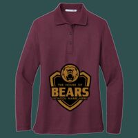 Women's Silk Touch Long Sleeve Polo Thumbnail