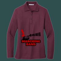 Women's Silk Touch Long Sleeve Polo Thumbnail