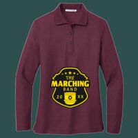 Women's Silk Touch Long Sleeve Polo Thumbnail