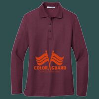 Women's Silk Touch Long Sleeve Polo Thumbnail