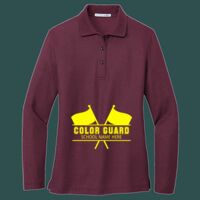 Women's Silk Touch Long Sleeve Polo Thumbnail