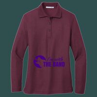 Women's Silk Touch Long Sleeve Polo Thumbnail