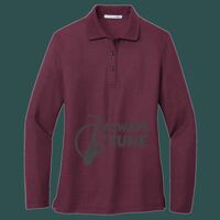 Women's Silk Touch Long Sleeve Polo Thumbnail