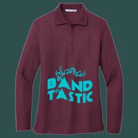 Women's Silk Touch Long Sleeve Polo Thumbnail