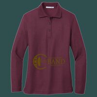 Women's Silk Touch Long Sleeve Polo Thumbnail