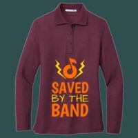 Women's Silk Touch Long Sleeve Polo Thumbnail