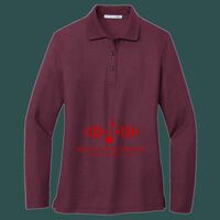 Women's Silk Touch Long Sleeve Polo Thumbnail