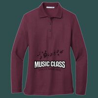 Women's Silk Touch Long Sleeve Polo Thumbnail