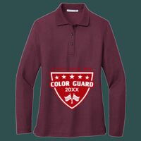 Women's Silk Touch Long Sleeve Polo Thumbnail