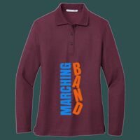 Women's Silk Touch Long Sleeve Polo Thumbnail