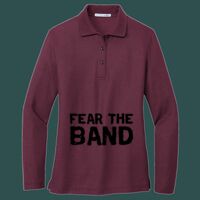 Women's Silk Touch Long Sleeve Polo Thumbnail