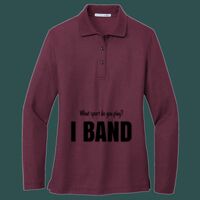 Women's Silk Touch Long Sleeve Polo Thumbnail