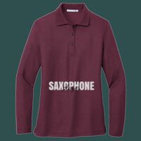 Women's Silk Touch Long Sleeve Polo Thumbnail