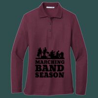 Women's Silk Touch Long Sleeve Polo Thumbnail