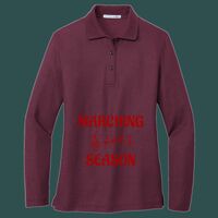 Women's Silk Touch Long Sleeve Polo Thumbnail