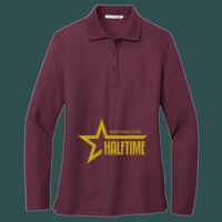 Women's Silk Touch Long Sleeve Polo Thumbnail