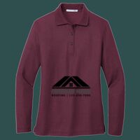 Women's Silk Touch Long Sleeve Polo Thumbnail