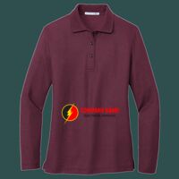 Women's Silk Touch Long Sleeve Polo Thumbnail