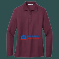 Women's Silk Touch Long Sleeve Polo Thumbnail