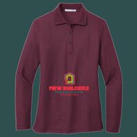 Women's Silk Touch Long Sleeve Polo Thumbnail
