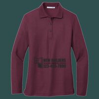 Women's Silk Touch Long Sleeve Polo Thumbnail