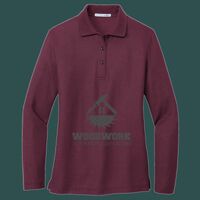 Women's Silk Touch Long Sleeve Polo Thumbnail