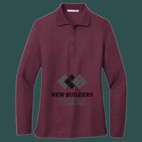 Women's Silk Touch Long Sleeve Polo Thumbnail